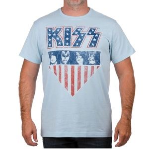 Kiss graphic men’s band T-shirt